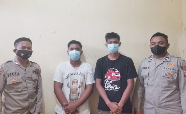 Diburu Polsek Gedung Aji, Dua Pelaku Asusila Pelajar Serahkan Diri