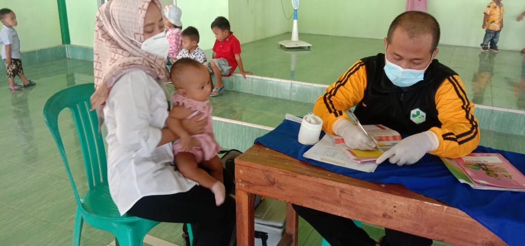 Ratusan Orang Tua Balita di Mesuji Antusias Ikuti Posyandu