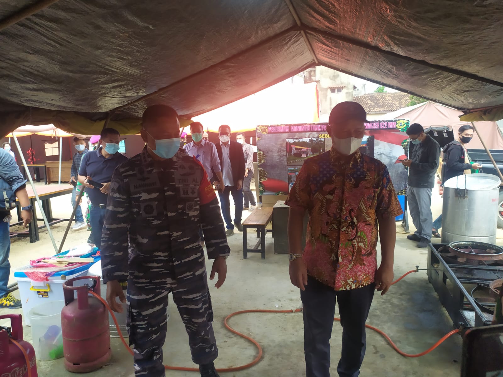 Dapur Umum Brigif 4 Marinir/BS Sudah Salurkan 17 Ribu Porsi Makanan di 8 Kecamatan