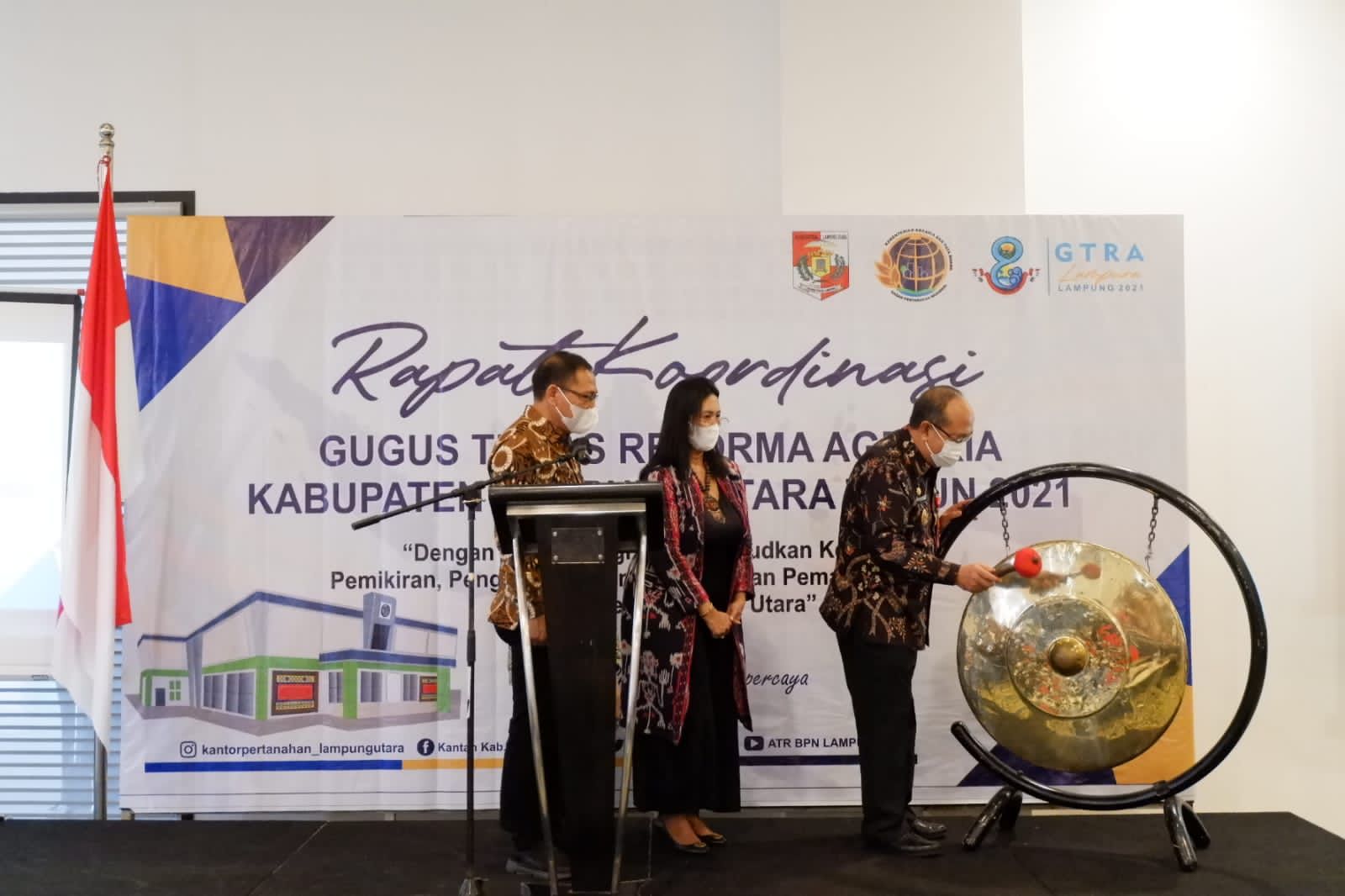 BPN Gelar Acara Gugus Tugas Reforma Agraria di Lampung Utara