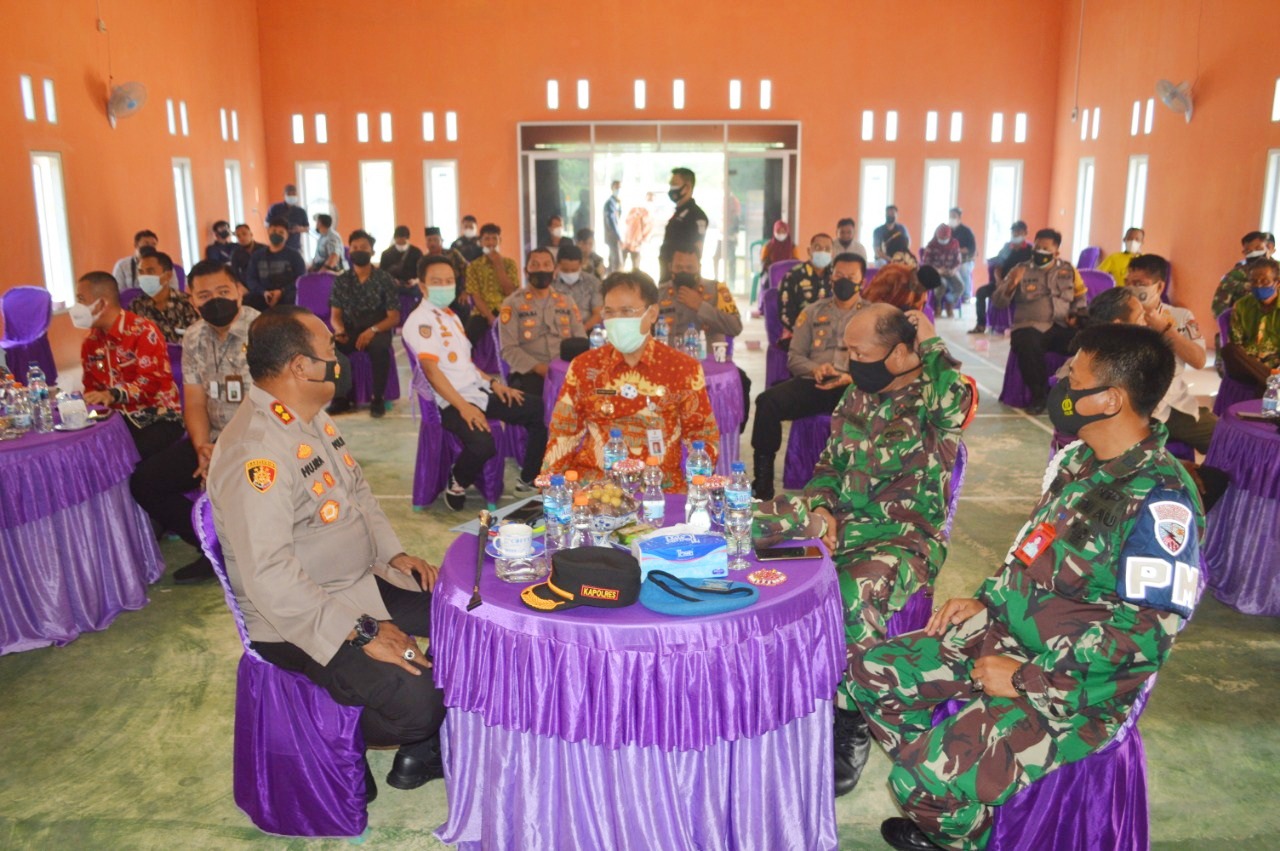 Kapolres Tulang Bawang Launching Kampung Tangguh Anti Narkoba