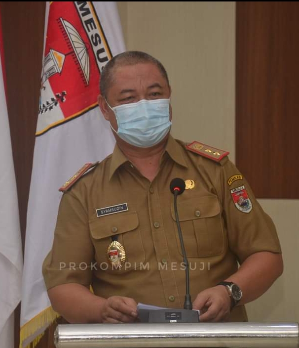 Sebelum Pembelajaran Tatap Muka Terbatas, Sekda Mesuji Pastikan Para Guru Divaksinasi
