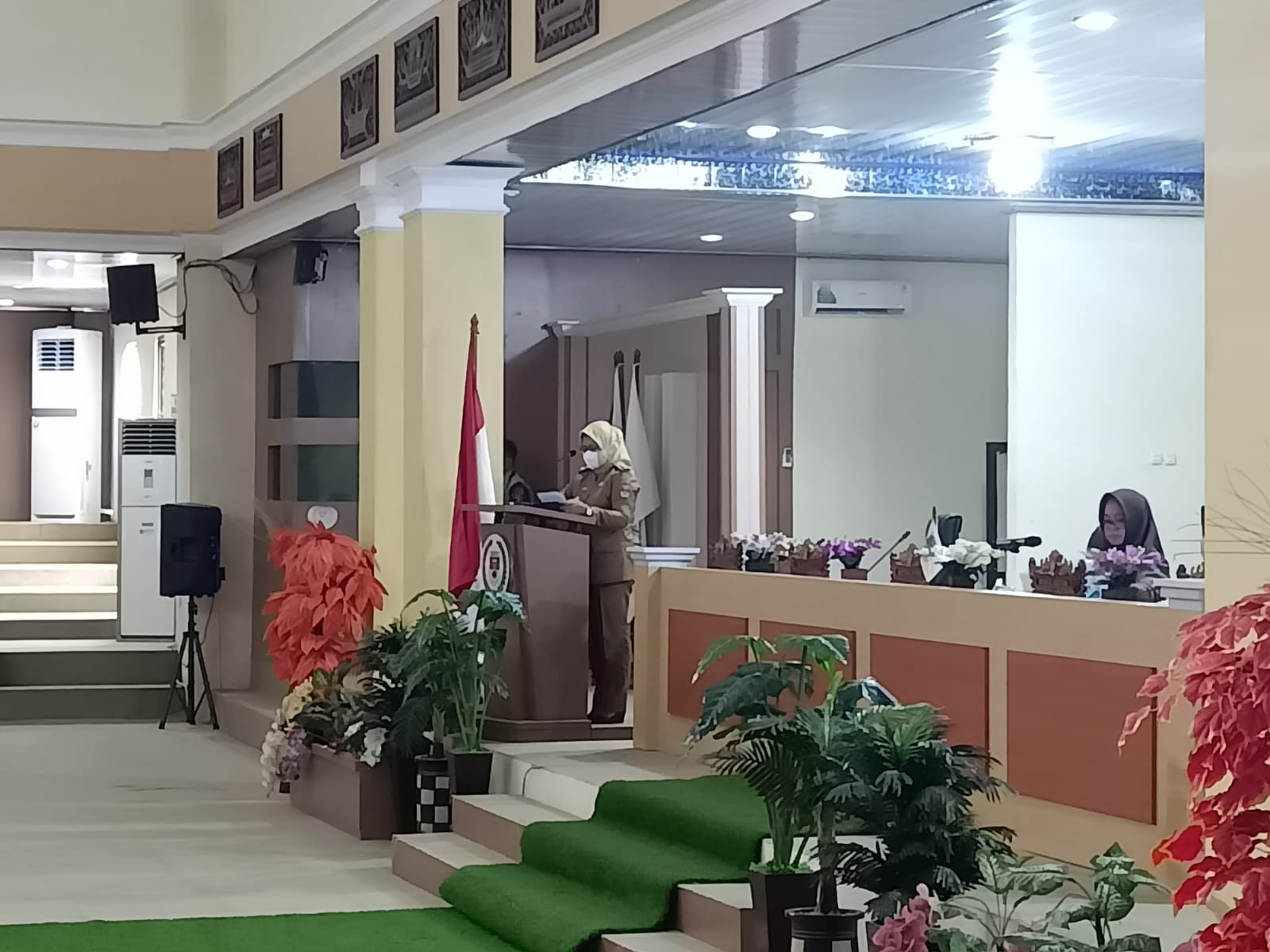 DPRD Mesuji Kembali Gelar Rapat Paripurna Penyampaian Tingkat I Raperda Tahun 2021