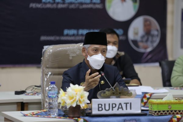 Bupati Pringsewu Buka Webinar Bisnis Ekonomi Syariah, Wabup Jadi Salahsatu Narasumber