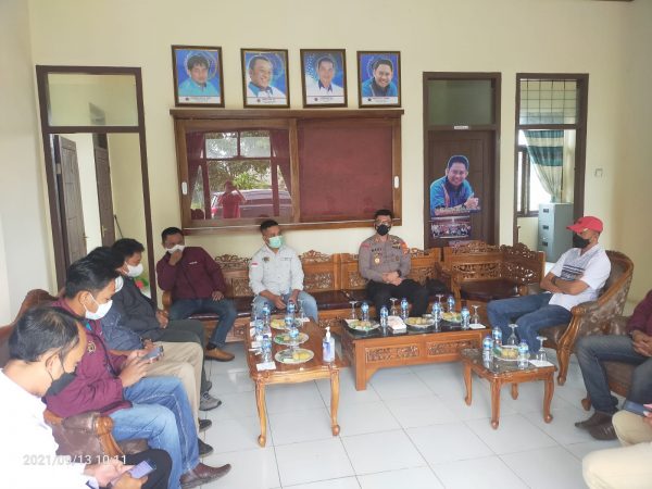 Kunjungi Kantor PWI Lambar, Kapolres Baru Berharap Terjalin Komunikasi, Koordinasi dan Kolaborasi