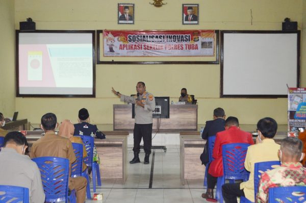 Sekarang, Daftar Vaksinasi Covid-19 di Polres Tulang Bawang Cukup Lewat HP Android