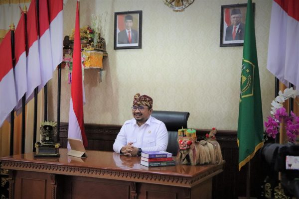 Bicara di Konferensi Antaragama G20, Menag Sampaikan Prinsip Universal Pendiri Bangsa