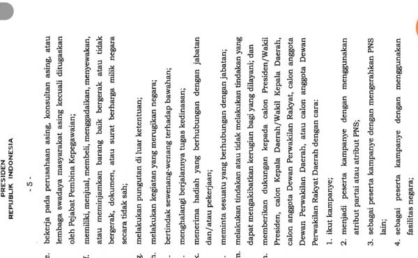 Permudah Awasi ASN Krui, Bawaslu Pesibar Apresiasi Terbitnya PP No. 94