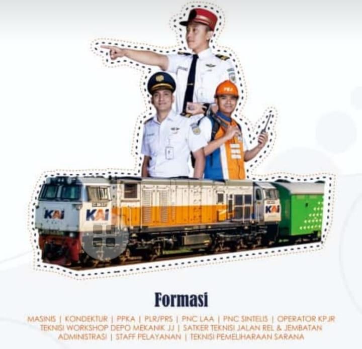 PT KAI Buka Lowongan bagi SMA hingga S1, Ini Formasi dan Persyaratannya