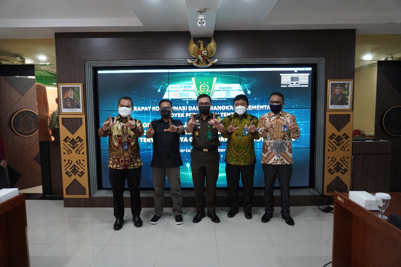 Kepala Pusat Penerangan Hukum Kejaksaan Agung Adakan Forum Koordinasi dengan Himbara