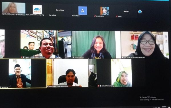 AGPAII dan PGRI Webinar Pencerahan Soal Moderasi Beragama