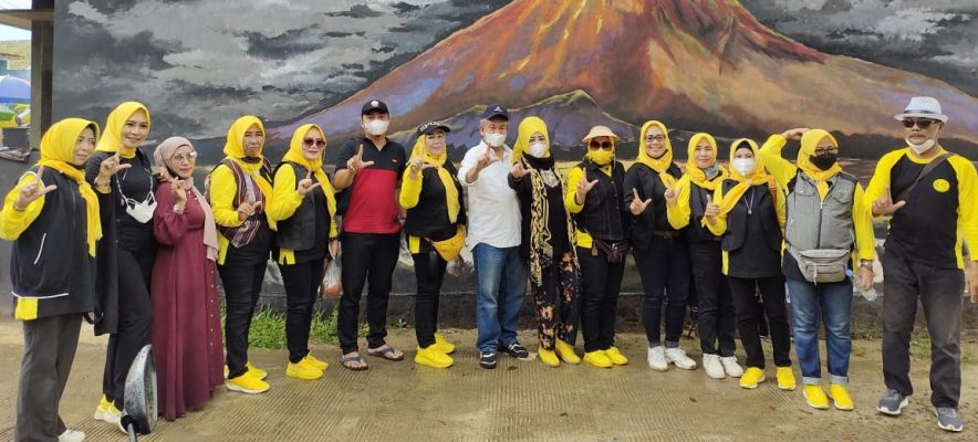 Bersama Ketua GenPI Lampung, Rombongan Disparekraf Berkunjung Ke Payungi