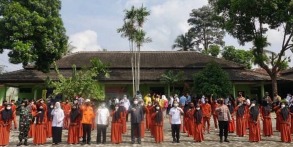 Musa Ahmad Tinjau Vaksinasi Pelajar dan Tenaga Pendidik