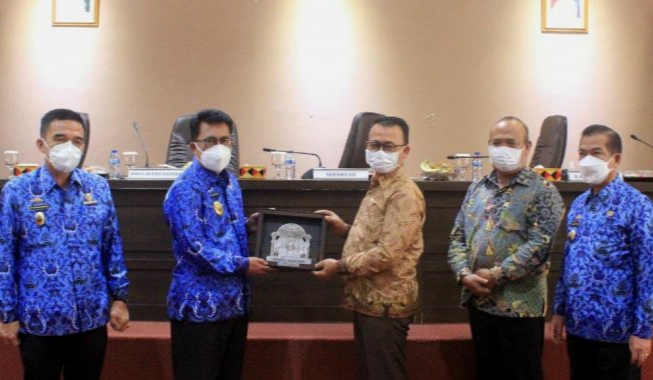 Kaji Tiru Soal PAD, Pemkab Bangka Belajar ke Pemkab Lamsel