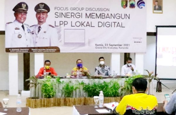 Kembang LPP Digital Ganjar Pimpin Rakor Kadis Kominfotik Se Lampung