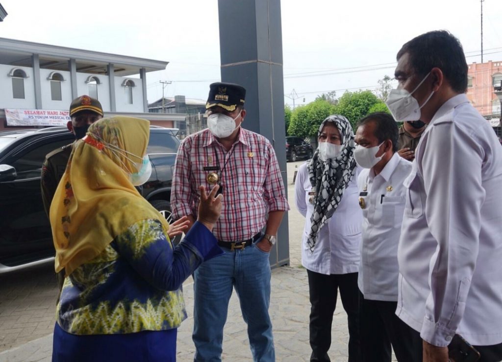 Antisipasi Lonjakan Covid-19, Bupati Musa Ahmad Tinjau Kesiapan RS Swasta di Lampung Tengah