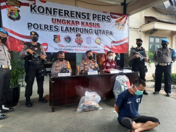 Hanya Enam Jam Pembunuh Ketua RT di Tangkap, Ketua Dewan Apresiasi Kapolres Lampung Utara