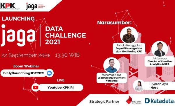 Ajak Masyarakat Manfaatkan Data Pelayanan Publik, KPK Gelar Kompetisi JDC