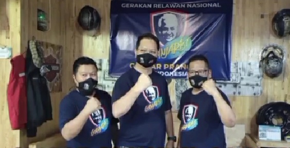 Relawan DPD GanjaR1st Bantu Percepatan Vaksinasi di Provinsi Lampung