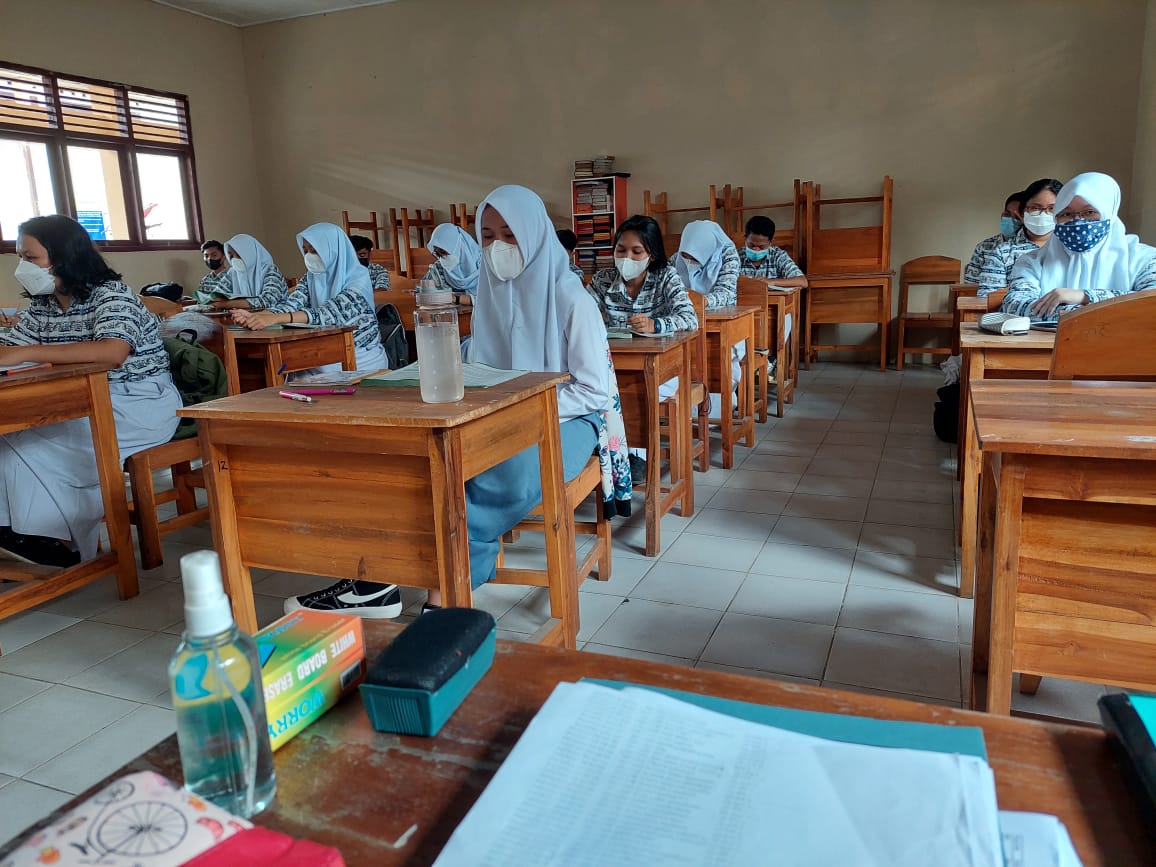 SMA Negeri 10 Bandar Lampung Mulai Laksanakan Pembelajaran Tatap Muka Semester Ganjil
