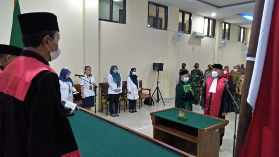 Jadi Ketua PN Tanjungkarang Gantikan Timur Pradopo, Dadi Rachmadi Perkuat Pengawasan Hakim