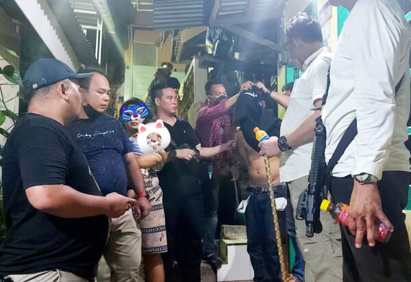 Direktorat Narkoba Polda Lampung Gerebek Bandar Sabu di Gunung Sari