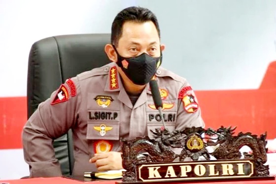Kapolri Rolling 704 Perwira 77 Pensiun dan Lima Demosi Termasuk 8 Perwira di Lampung