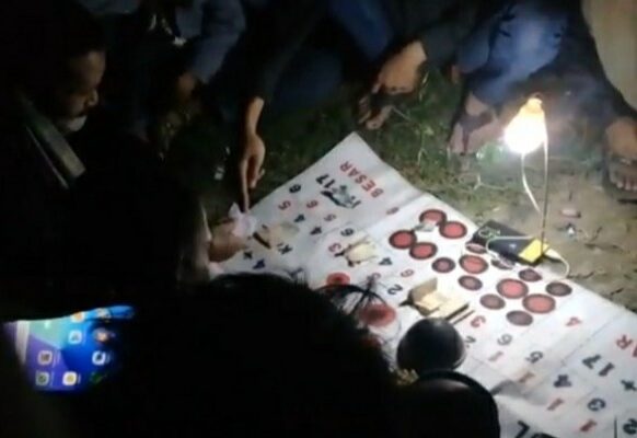 Dua Aparat Nyaris Bentrok di Lokasi Judi Koprok dan Sabung Ayam di Pekon Gading Induk Pringsewu