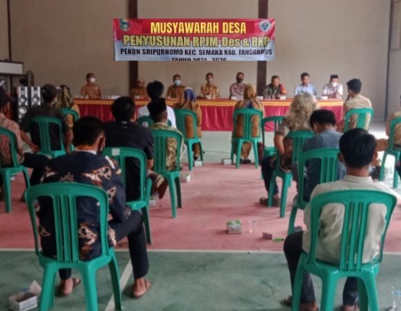 BHP Bersama Pekon Sripurnomo Gelar Musyawarah Desa Penyusunan RKP
