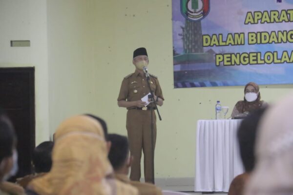 Aparatur Pekon dan Kecamatan di Pringsewu Dilatih Pengelolaan Keuangan