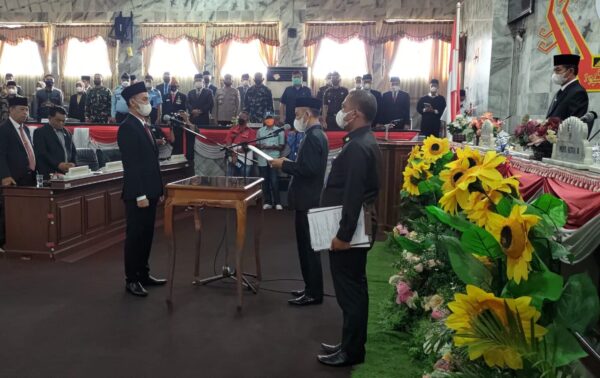 Jupi Sunandar Gantikan H Abadi di DPRD Lampung Utara