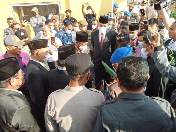 Aliansi Mahasiswa Bersatu Tuntut Pemda Muba Tak Korupsi Lagi