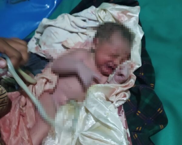 Baru Lahir, Bayi Laki-laki Ditemukan dalam Kardus di Dipasena Tulang Bawang