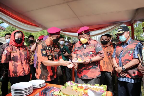 Arinal Djunaidi Pimpin Upacara Ziarah dan Tabur Bunga HUT Pemuda Pancasila ke-62