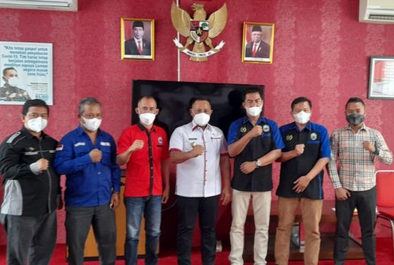 Bupati Nanang Sambut Baik Audensi PWI Cabang Lamsel dan KJHLS
