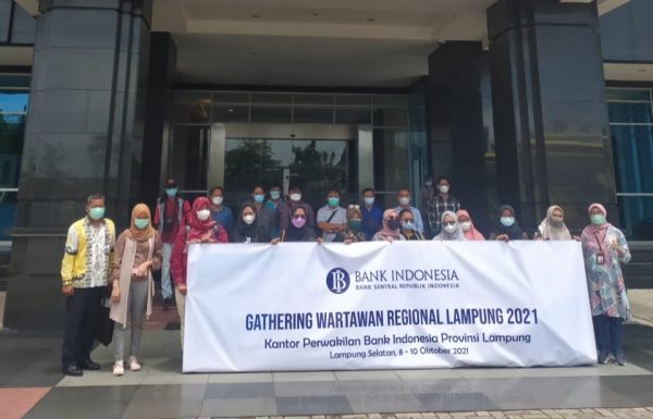 Puluhan Jurnalis Lampung Ikuti Media Gathering BI