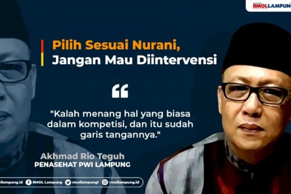 Ahmad Rio Teguh Ingatkan Calon Ketua PWI Lampung Tidak Melakukan Cara-Cara Kotor