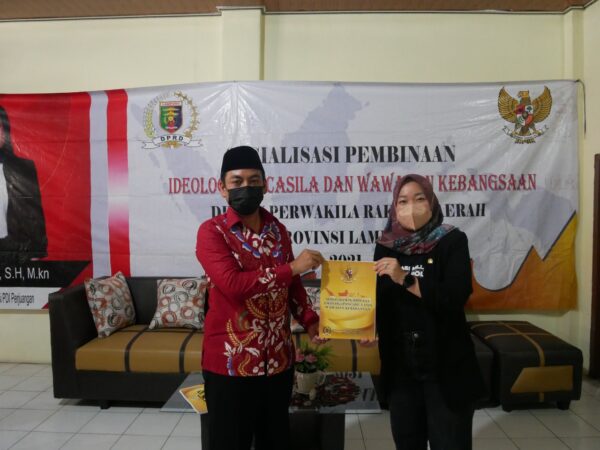 Sosialisasikan Ideologi Pancasila, Lesty Putri Ajak Masyarakat Tetap Patuhi Protokol Kesehatan