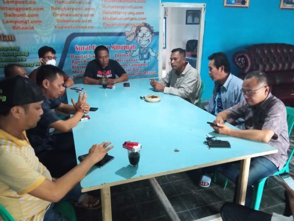 Balon Ketua PWI Lampung Hi. Nizwar Galangan Dukungan ke Pesawaran
