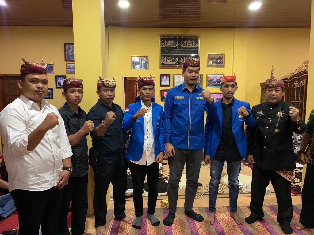 Marga Ratu Keratuan Menangsi Angkon Muakhi dengan Pengurus PB PMII