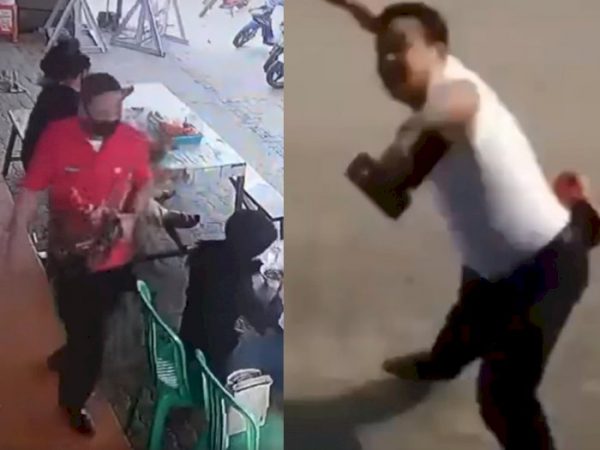 Oknum Pejabat Inspektorat Provinsi Lampung Yang Ribut Dengan Tukang Bubur Tersangka?