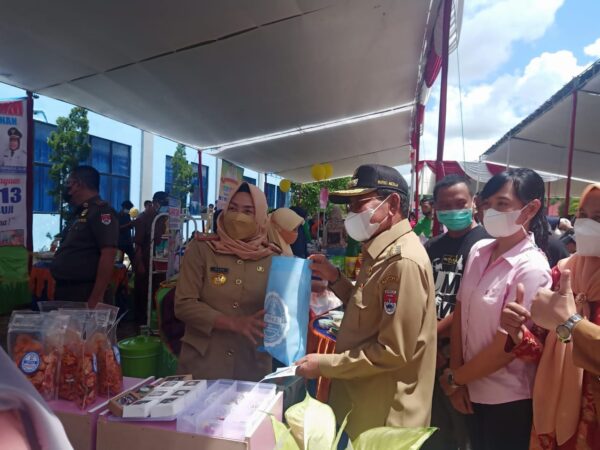 HUT 13 Th Kabupaten Mesuji Saply Buka Bazar Kuliner Depan Pemda