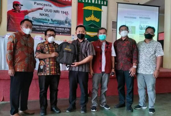 Endro Suswantoro Yahman Sosialisasi 4 Pilar Kebangsaan di Kabupaten Pesawaran