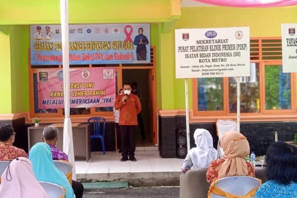 Kota Metro Rayakan HKN Dengan Cegah Dini Kanker Serviks
