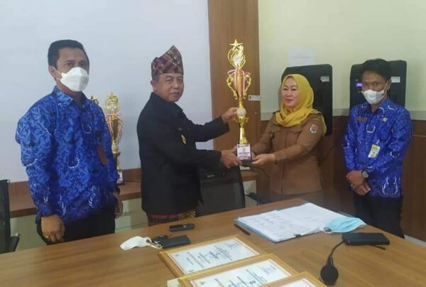 Desa Gedung Boga Juara Lomba Kebersihan Desa Kabupaten Mesuji