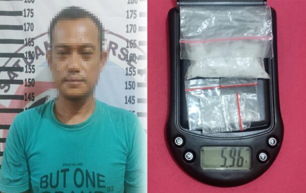 Bandar Narkotika di Menggala Kota diciduk Polisi