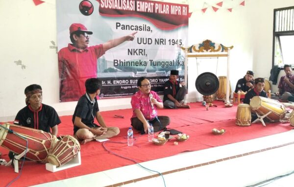 Sosialisasi Empat Pilar Edro S Yaman Gaungkan Pancasila Dalam Budaya Kesenian