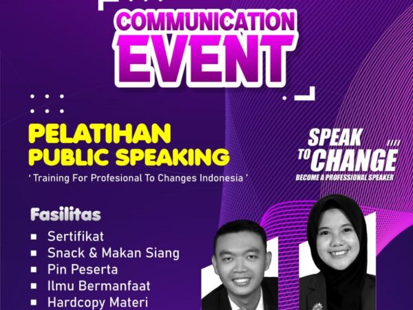 Imakom UMKo Akan Gelar Pelatihan Public Speaking