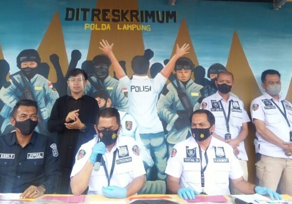 Tekab 308 Polda Lampung Gulung Komplotan Rampok Mobil Truk Satu Pelaku Oknum ASN Pol PP Lampung Tengah