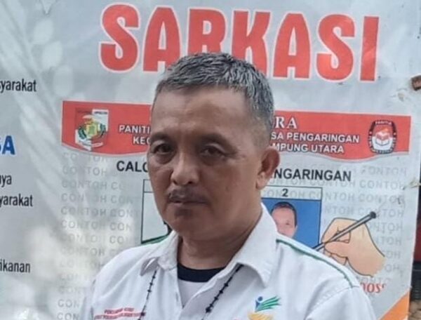 Sarkasih Terpilih Menjadi Kades Pengaringan Abung Barat